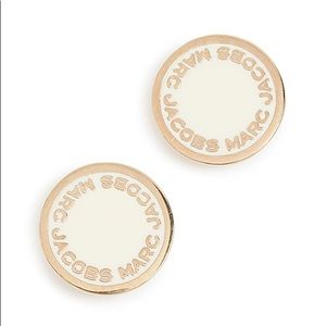 NWOT Marc Jacobs Logo Earrings
